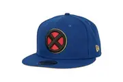 X-Men Logo Blue Colorway New Era 59Fifty Fitted Hat