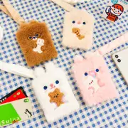 Cute Plush Card / Opal Holder School Student Kids