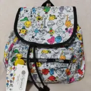 Lesportsac Mr Men Little Miss Backpack Rucksack JPN Limited Anime Collaboration