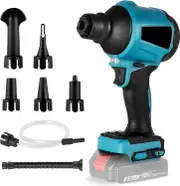 Applicable Cordless Leaf Blower for Makita 18V - Compatible with Makita 18V Battery - Leaf Blower - for Lawn Care, Leaf Blowing, Car and Corner Cleani