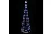 LED Digital Flash Strands Tree White