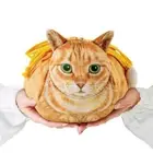 Cat Shaped Cat Cosmetic Bag Drawstring Travel Makeup Bag Cat Lover