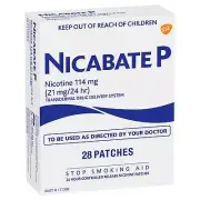 Nicabate P 21mg 28 Patches