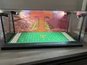 University Of Tennessee Custom 2 Mini Helmet display case w/ LED lights - Vols