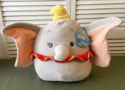 NEW WITH TAGS Walt Disney Dumbo Squishmallow, 14in plush