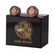 Kobe Bryant L.A Lakers Hall Of Fame rings Set w/display box