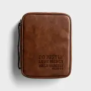 Bible Cover-Do Justly... Micah 6:8-Brown