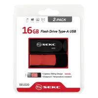 在飛比找momo購物網優惠-【SEKC】SEU220 16GB USB2.0 伸縮式隨身