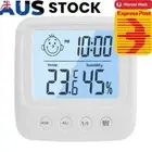 LCD Digital Thermometer Hygrometer Meter for Indoor Home Office (Backlight)
