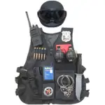 警察玩具馬甲三級甲防彈背心兒童吃雞裝備全套裝備小特警真人帥氣