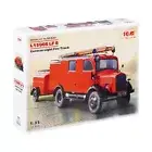 ICM 35527 L1500S LF 8 German Light Fire Truck, 1/35 scale plastic model kit
