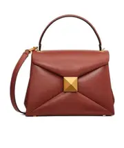 Valentino Garavani One Stud Small Tote Bag One size Brown