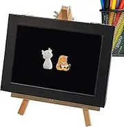 Pin Display Case,Pin Board - Case Organizer for Trading Badges and Medals, Box Frame for Wall and Tabletop