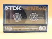 TDK MA-XG 60 Blank Audio Cassette Tape (Sealed)