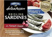 Safcol Australia Brisling Sardines in Tomato Sauce 110g Cans, 8 pack