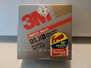 New NOS 3M DS HD High Density 3.5" 11 Floppy Diskettes Sealed Dual Sided