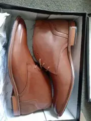 Mens Julius Marlow Dress Work Boots Cognac Brown Leather banter UK 13 US 14