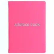 Letts Dazzle A6 Address Book Pink Coloured Notebook Home Office Stationery