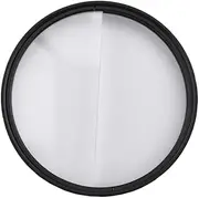 OSALADI 1 Set Metal + Glass Split Prisms Prism Glass Camera Filter Glass Split Prisms Black