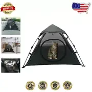 Quick Setup Large Cat Tent - 360-Degree View Playhouse for Indoor/Outdoor Use