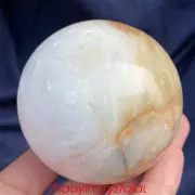 0.9LB Natural amazonite ball quartz crystal sphere 66mm reiki healing XQ875