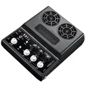 LEKATO CA-100 20W Electric Guitar Amplifer Rechargeable for Desktop Practice