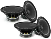 4x DS18 8PRO300MB-8 8" Mid-Bass Loudspeaker 1200 W 8-Ohm PRO Car Audio Speaker