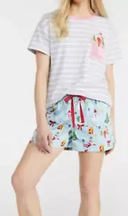 Peter Alexander : Christmas “Elf On The Shelf “Tee & Sleep Short- Size M-RRP$109