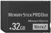MS 32GB Memory Stick Pro Duo MARK2 for PSP 1000 2000 3000 Accessories/Camera ...