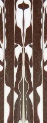 Maroon Pride BTW74Mini Acrylic Mini Knife Scale 3/16" x 1" x 6"