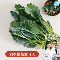 在飛比找momo購物網優惠-【NICE GREEn 美蔬菜】羽衣甘藍盒 200g 4入(