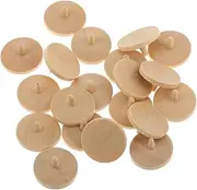 Abaodam Golf Ball Alignment Marking Tool 20pcs Wooden Markers Essential Golf Course Accessories Precision Putting