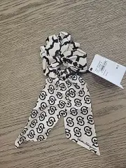 Salvatore Ferragamo Silk Hair Tie Scrunchie New With Tags