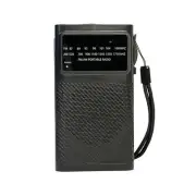 Portable Radio AM FM Battery Powered Radio with Loud Speaker Headphone Port1540