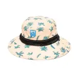 【POLER STUFF】日本限定 2WAY SURF HAT 風格戶外兩用衝浪漁夫帽 / 附扣帶 / 水陸兩用(棕梠米褐)