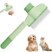 Pet Hair Removal Comb Flea Comb, 2025 New Cat Grooming Brush with Release But...