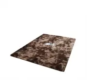 Soft Tie-Dye Carpet Floor Mat Fluffy Antiskid Area Rug Home Living Room Decor-Coffee