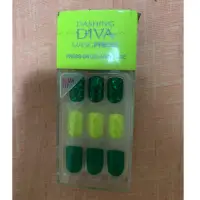 在飛比找蝦皮購物優惠-dashing diva 欣喜艷綠手光療薄型美甲片