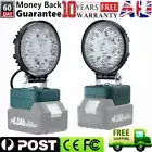 27W 18V LED Work Light Torch Workshop Flashlights Camping for Makita 18V Battery