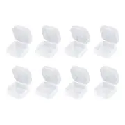 24 Pcs Small Plastic Box Storage Container Jewelry Mini Transparent Case