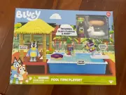 Bluey pool time playset. Brand new in box.