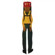 Wildland Firefighter 40" Breeze Buddy Windsock