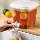 1pcs Drink Dispenser with Spigot 3.5L Refrigerator Juice Water Pitcher