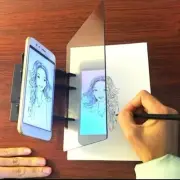 Optical Clear Drawing Board, Portable Optical Tracing Board Image Draw Board