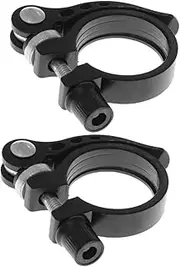 BESPORTBLE 34.9mm Aluminum Alloy Bike Seatpost Clamp Quick Release Lock Fit for Seatposts