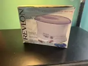 New! Revlon SPA MoistureStay Fast Hearing Luxury Paraffin Bath Kit Bonus Mist+