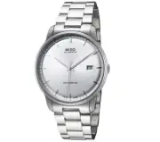 Mido Baroncelli III Automatic Chronometer Silver Dial 39 mm M0104081103100