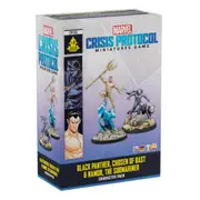 Marvel Crisis Protocol Miniatures Game Black Panther; Chosen of Bast & Namor