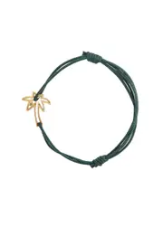 Aliita Palmera Cord Bracelet - Green ONE SIZE