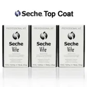 Seche Vite Dry Fast Top Coat Professional Refill Kit 4oz (pack of 3)
